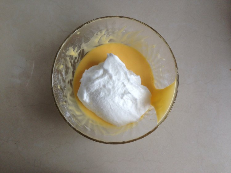橙味糯米戚风蛋糕步骤9