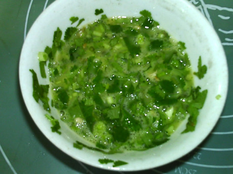 香菜摊鸡蛋步骤5