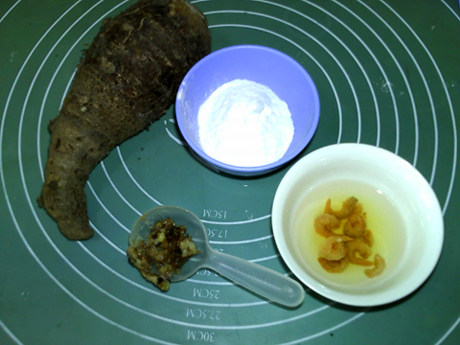 香煎芋丝饼步骤1