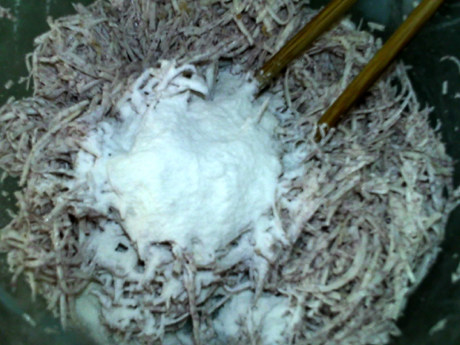 香煎芋丝饼步骤7