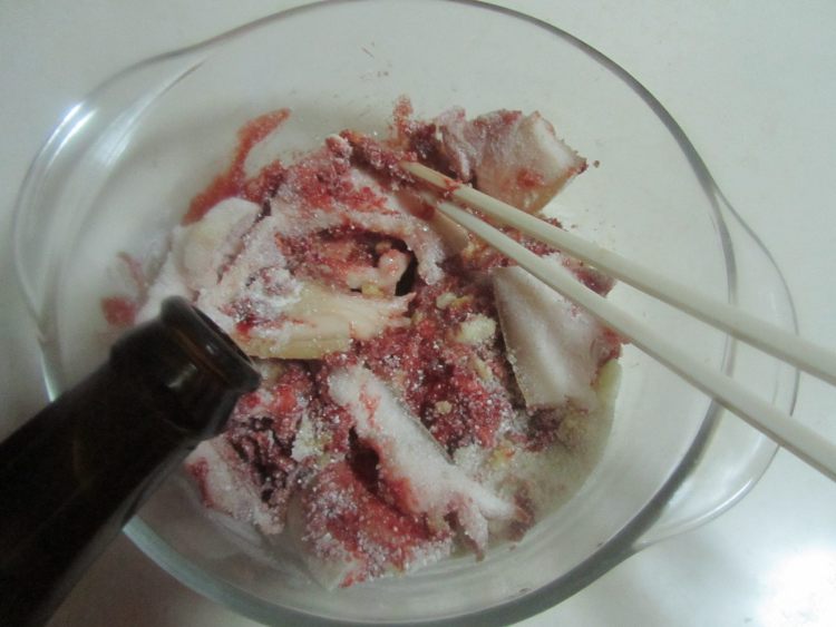 红薯蒸肉步骤2