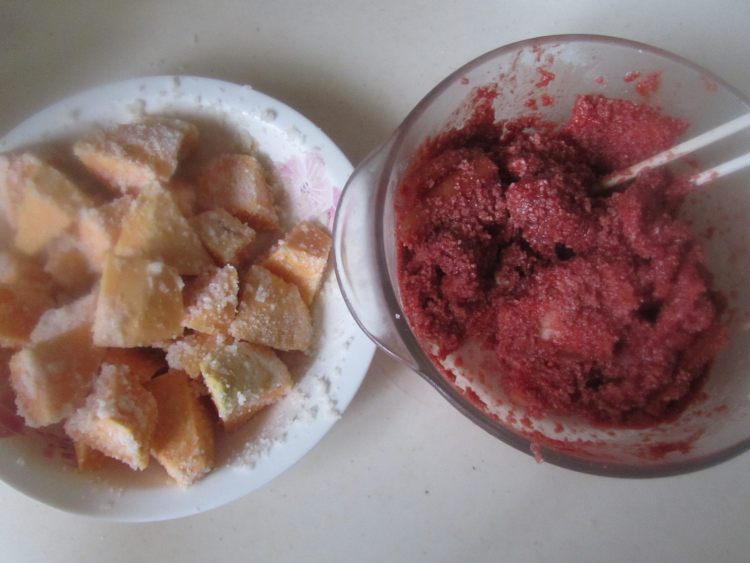 红薯蒸肉步骤5