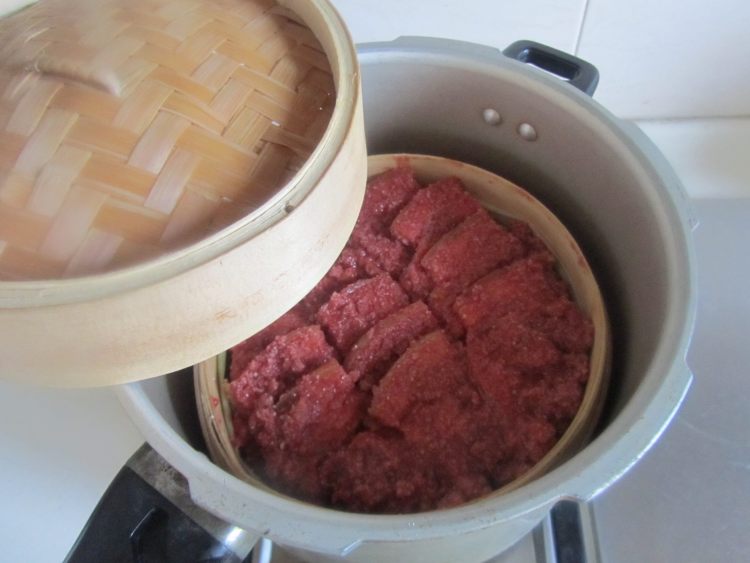 红薯蒸肉步骤8