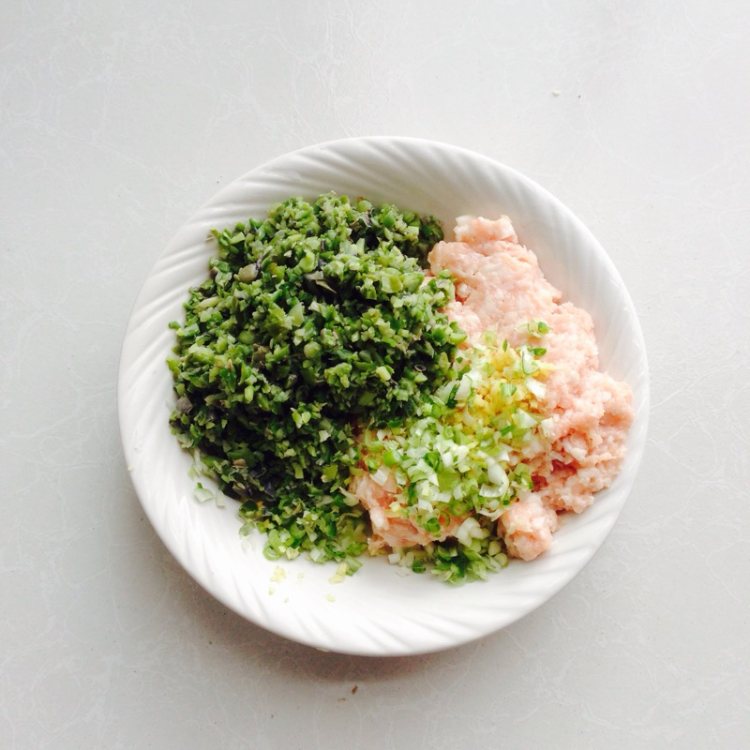 秋季豆肉饺子步骤5