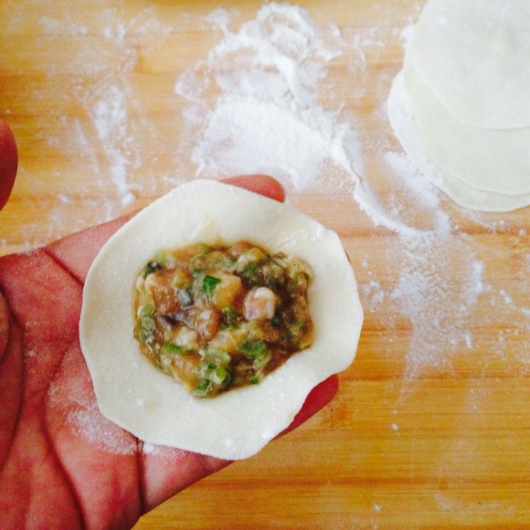 秋季豆肉饺子步骤11