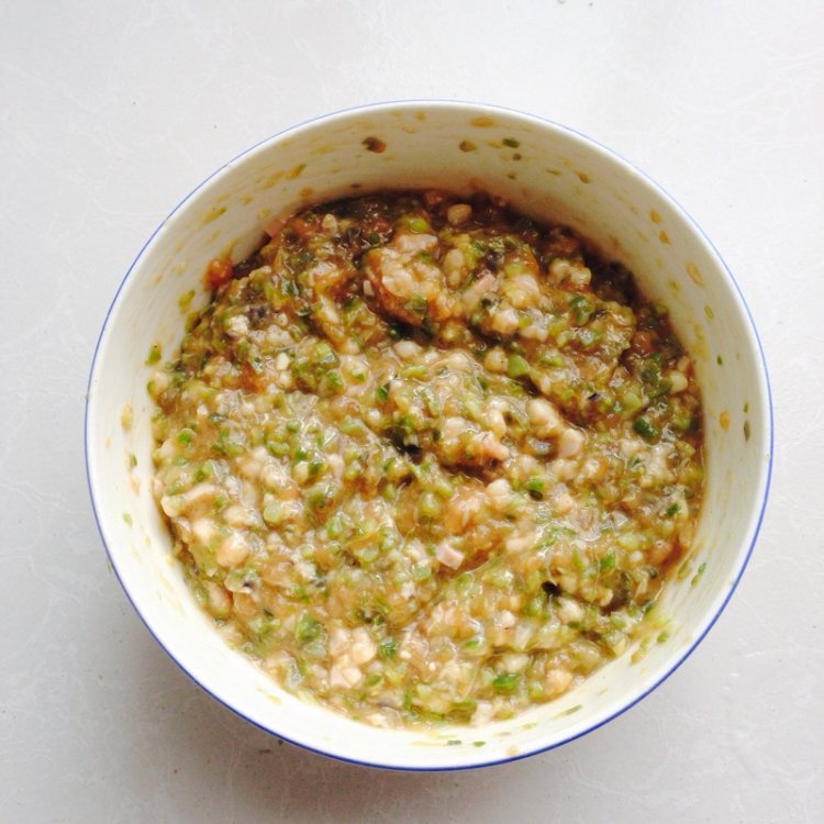 秋季豆肉饺子步骤8