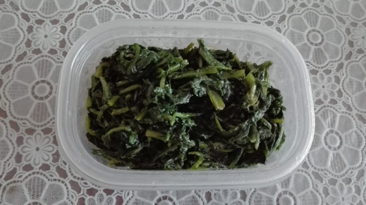 凉拌薄公英步骤4