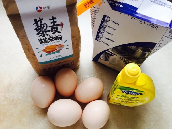 藜麦奶油蛋糕步骤1