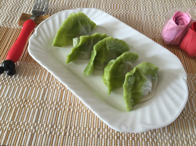 翡翠白菜豆腐肉末水饺步骤24