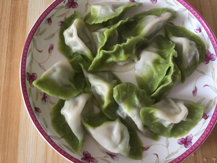 翡翠白菜豆腐肉末水饺步骤23