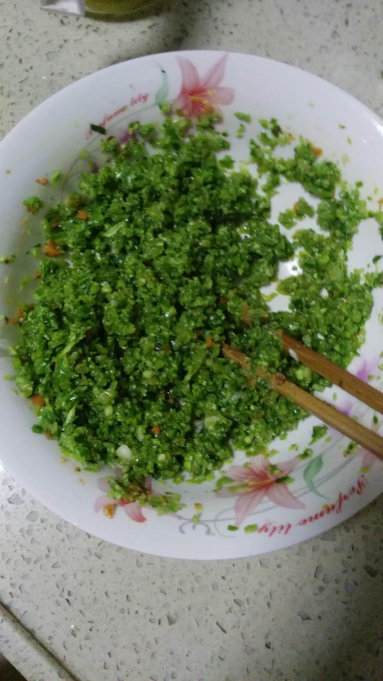 豆角肉馅水饺步骤5