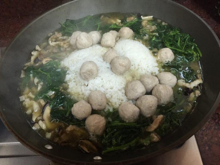 龙葵菜脯粥步骤17
