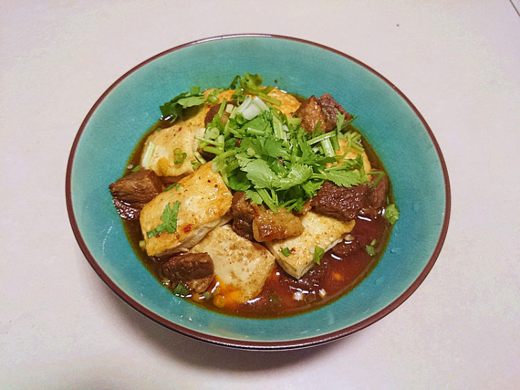 豆腐烧牛腩步骤8