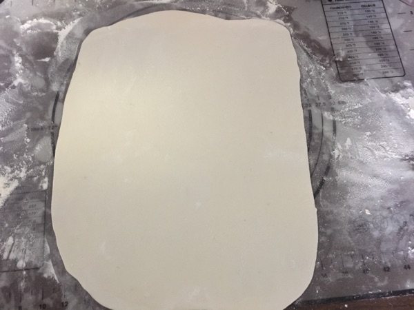 鸡油葱香手撕饼步骤8