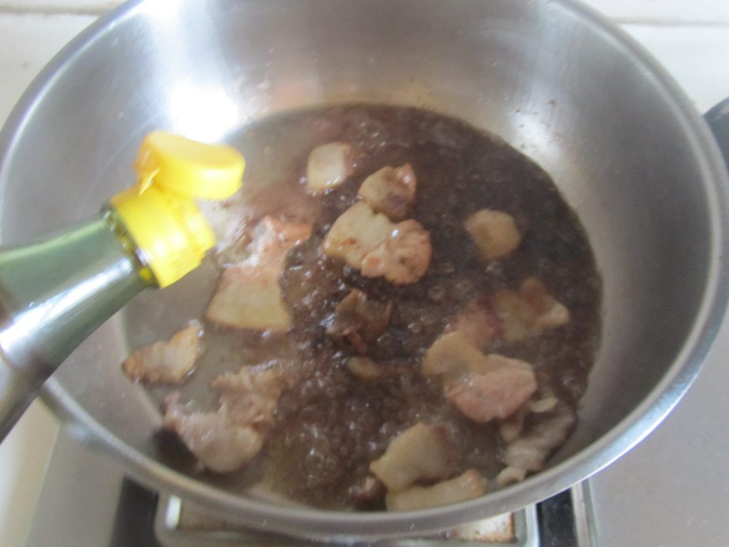 白菜豆腐炖粉条步骤2