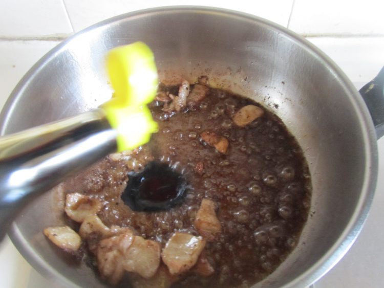 白菜豆腐炖粉条步骤3