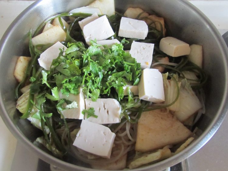 白菜豆腐炖粉条步骤9