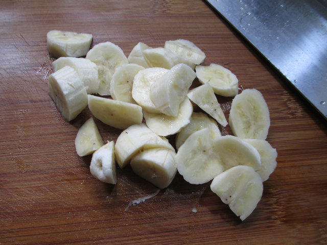 香蕉黏玉米汁步骤2