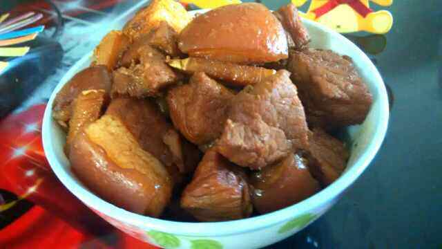 红烧猪肉步骤9