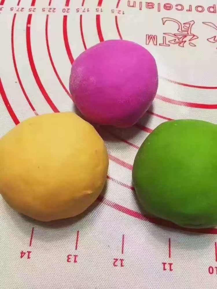 七彩烧麦步骤1