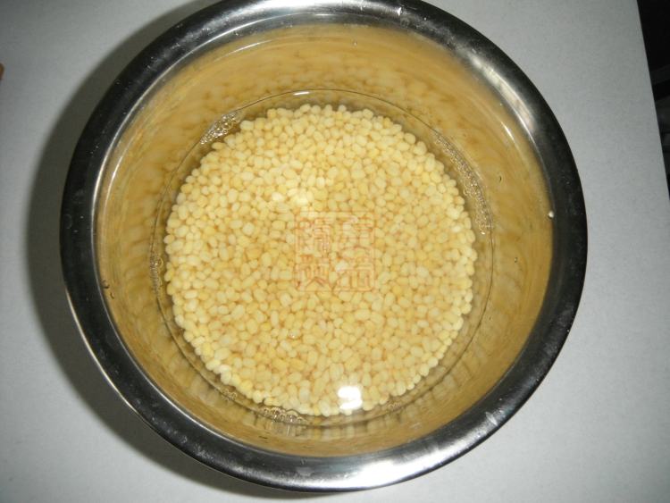 奶香绿豆糕步骤1