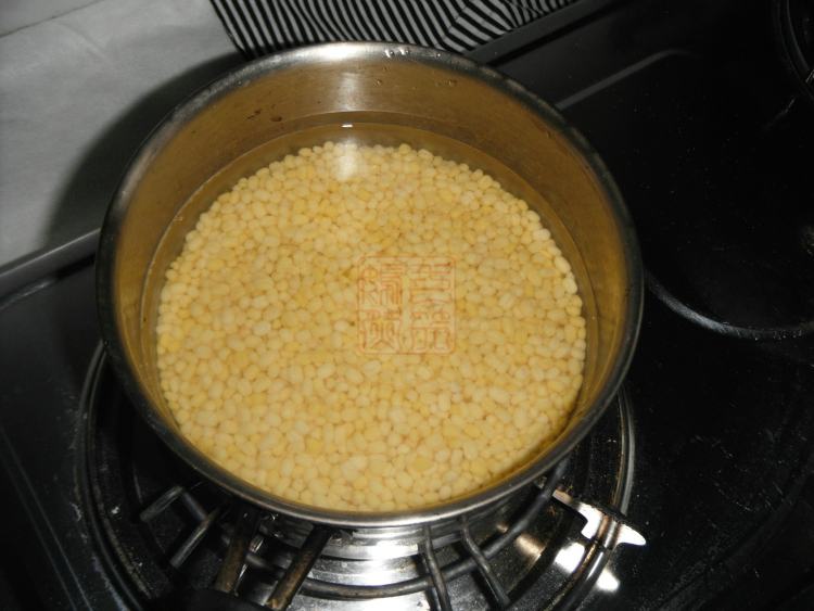 奶香绿豆糕步骤3