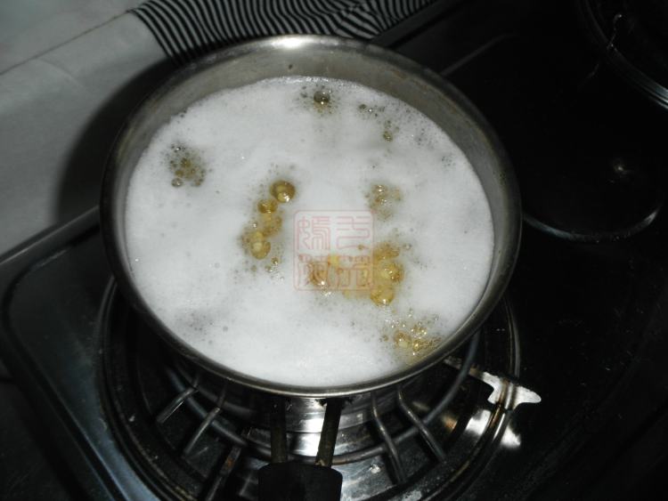 奶香绿豆糕步骤4