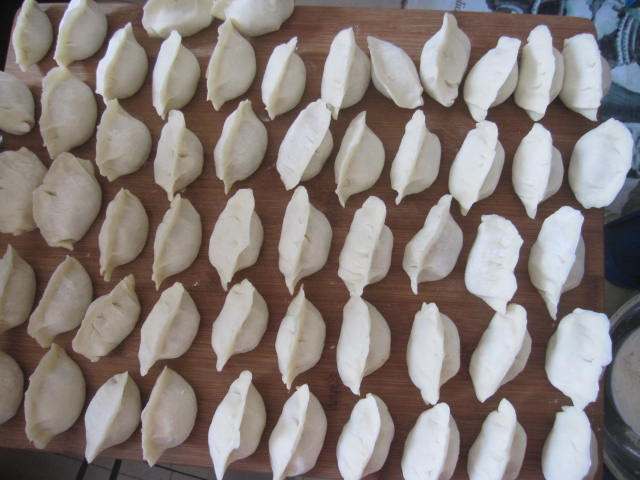 杂蔬香干猪肉饺子步骤12