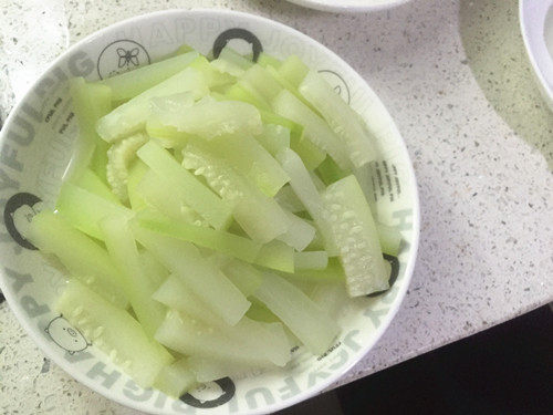 虾干夜开花步骤4