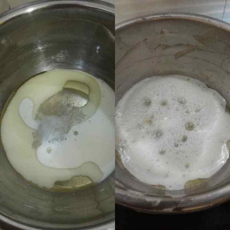 烫面紫薯蛋糕卷步骤1