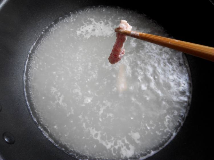 滑肉汤步骤4