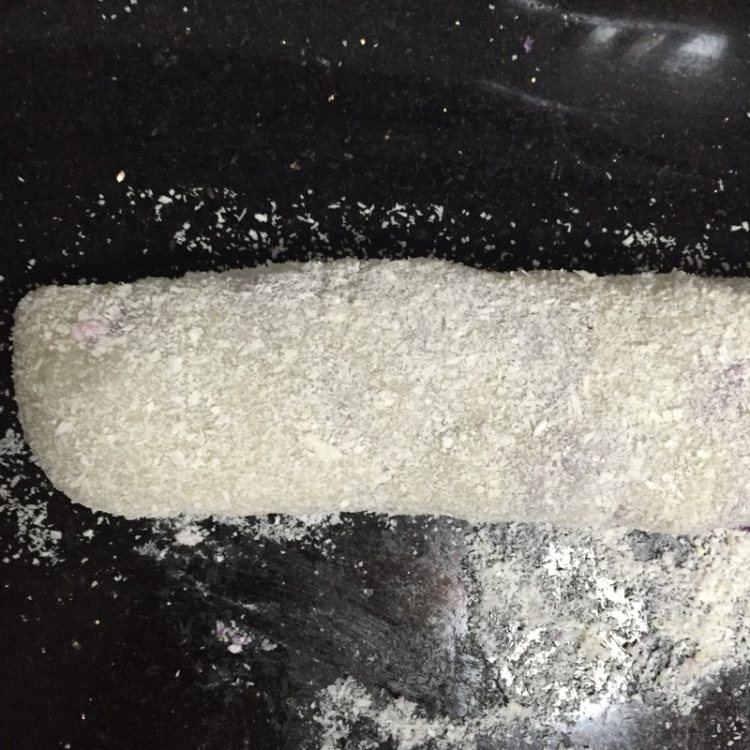 椰香紫薯卷#新鲜从这步骤10