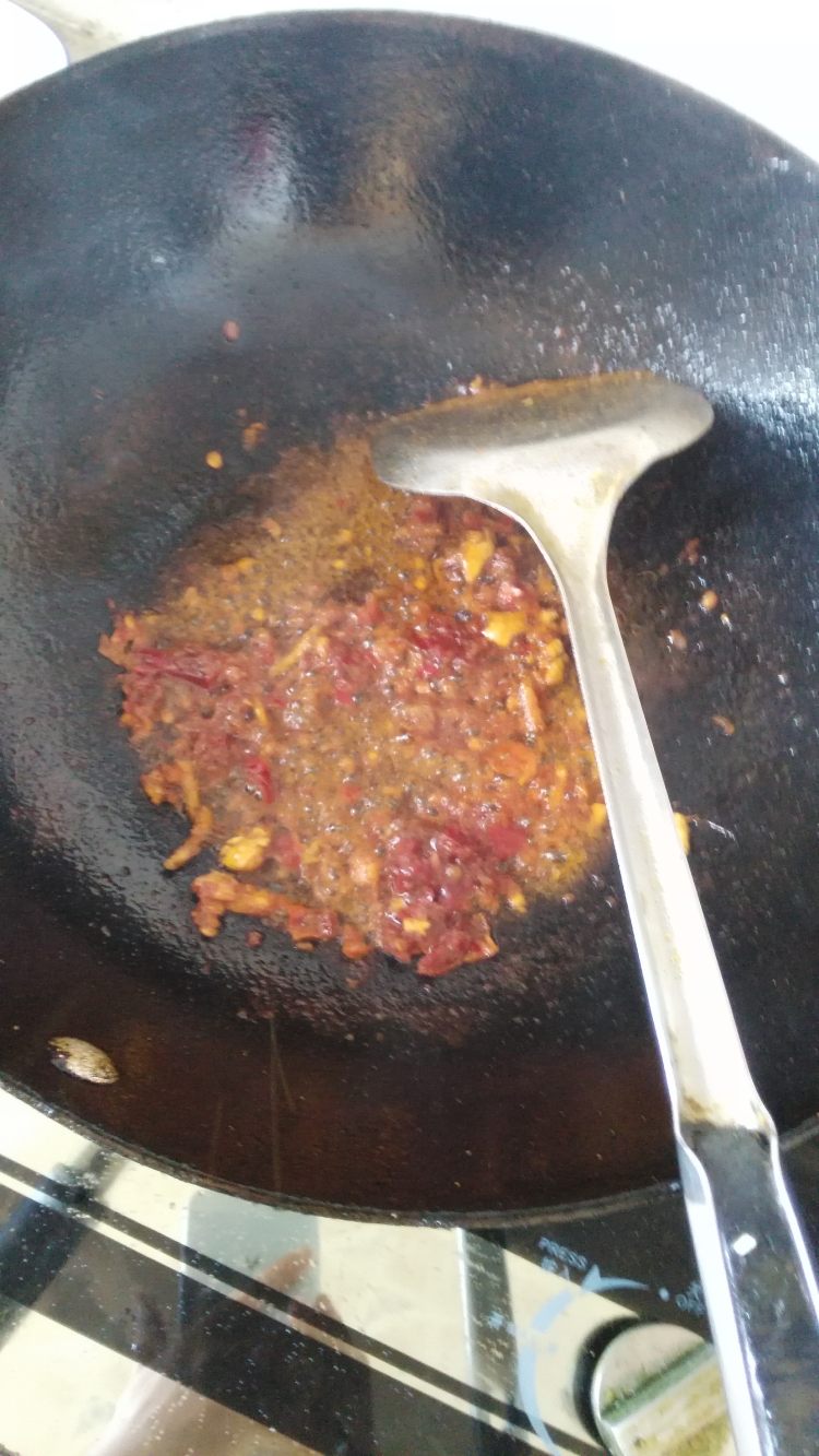 豆腐炒肉丁步骤5