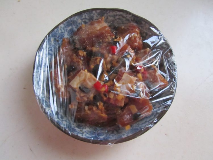 豉椒蒸排骨步骤5