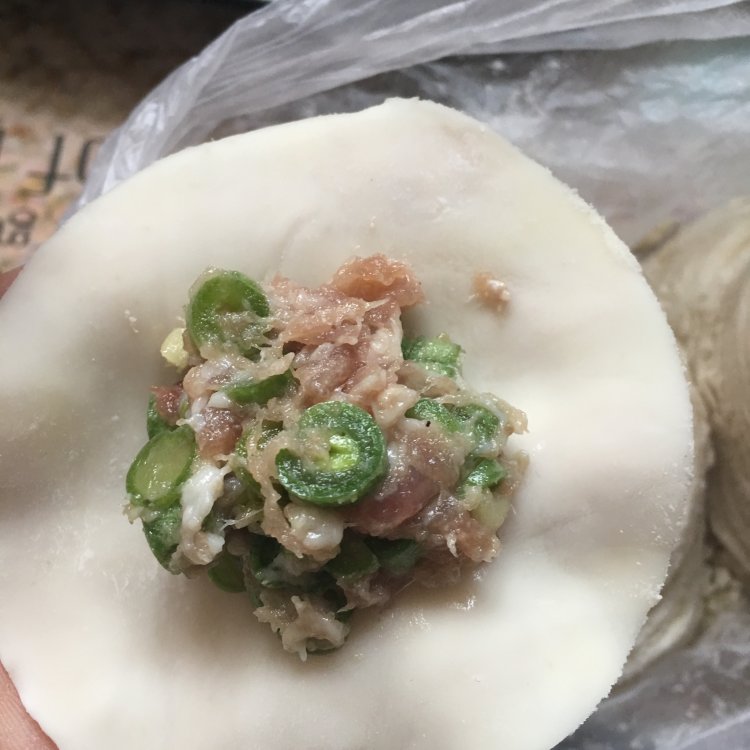 豇豆猪肉饺步骤4