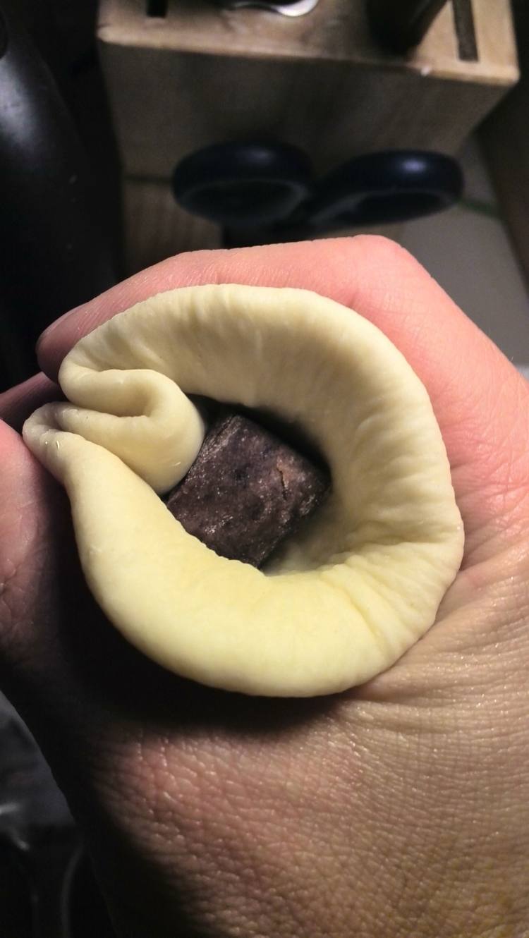 豆沙寿桃包步骤11
