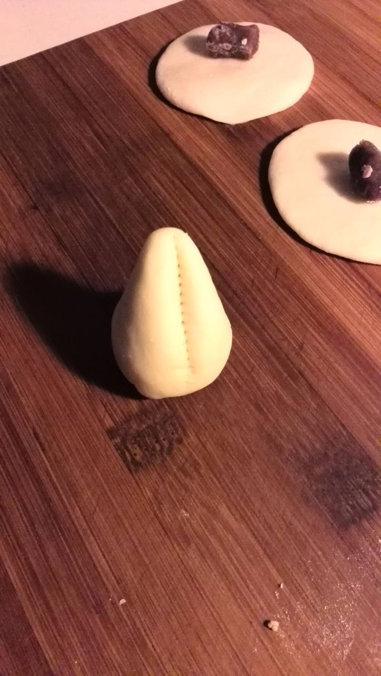 豆沙寿桃包步骤17