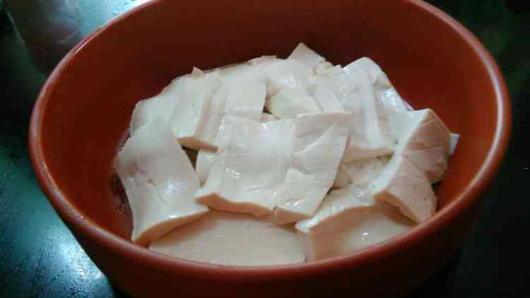 豆腐蒸蛋步骤3