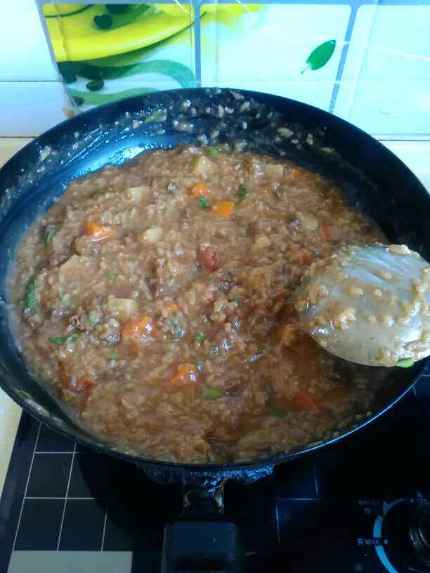 胡萝卜土豆牛肉粥步骤12