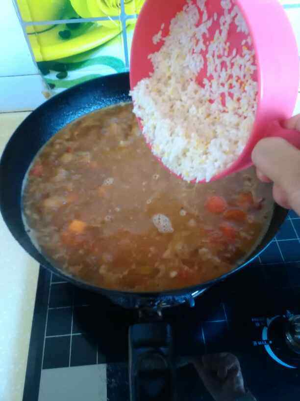 胡萝卜土豆牛肉粥步骤9