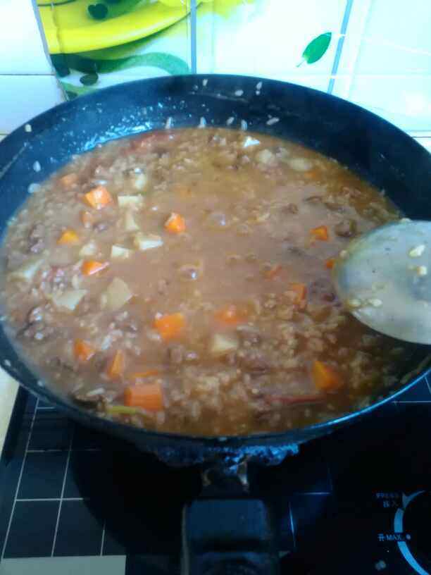 胡萝卜土豆牛肉粥步骤11
