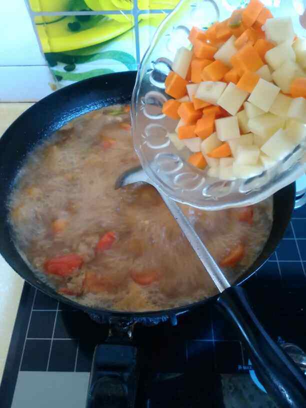 胡萝卜土豆牛肉粥步骤8