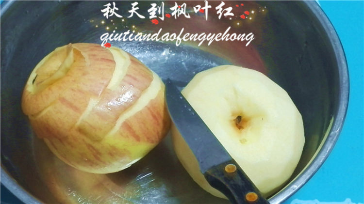 无糖苹果酱步骤2