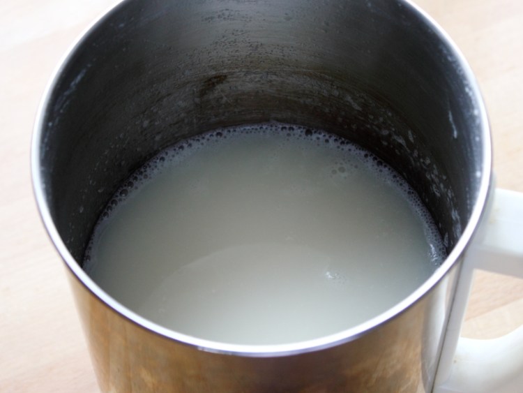 上海咸豆浆步骤1