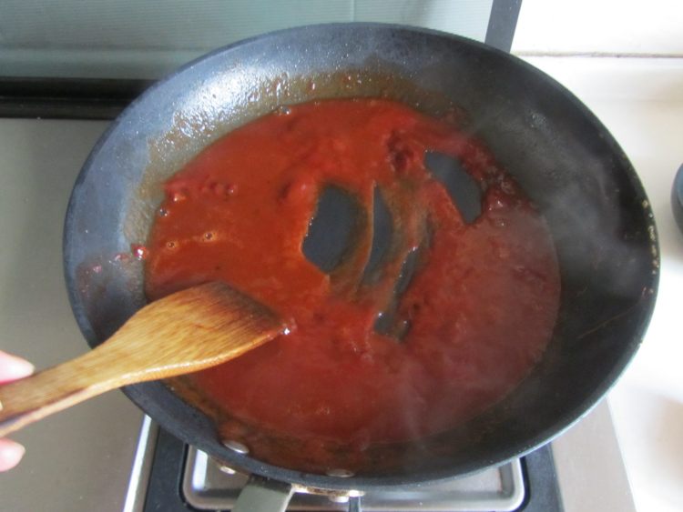 甜辣鲜虾豆腐步骤5
