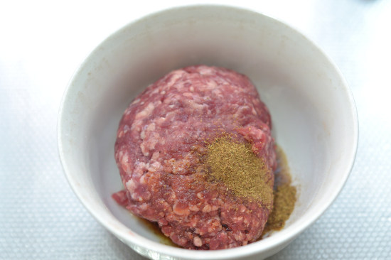 尖椒牛肉末步骤1