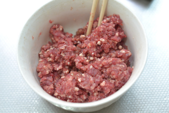 尖椒牛肉末步骤2