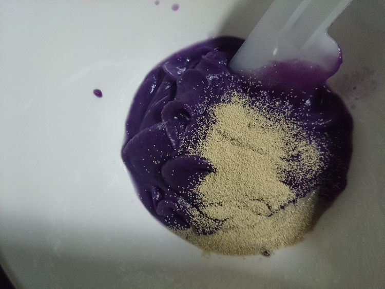 手工紫薯馒头步骤4