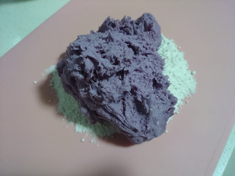 手工紫薯馒头步骤8