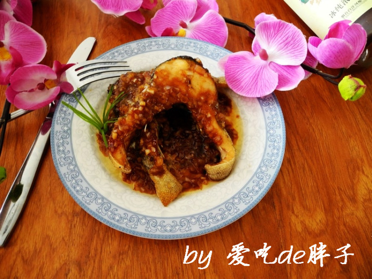 浇汁三文鱼步骤8